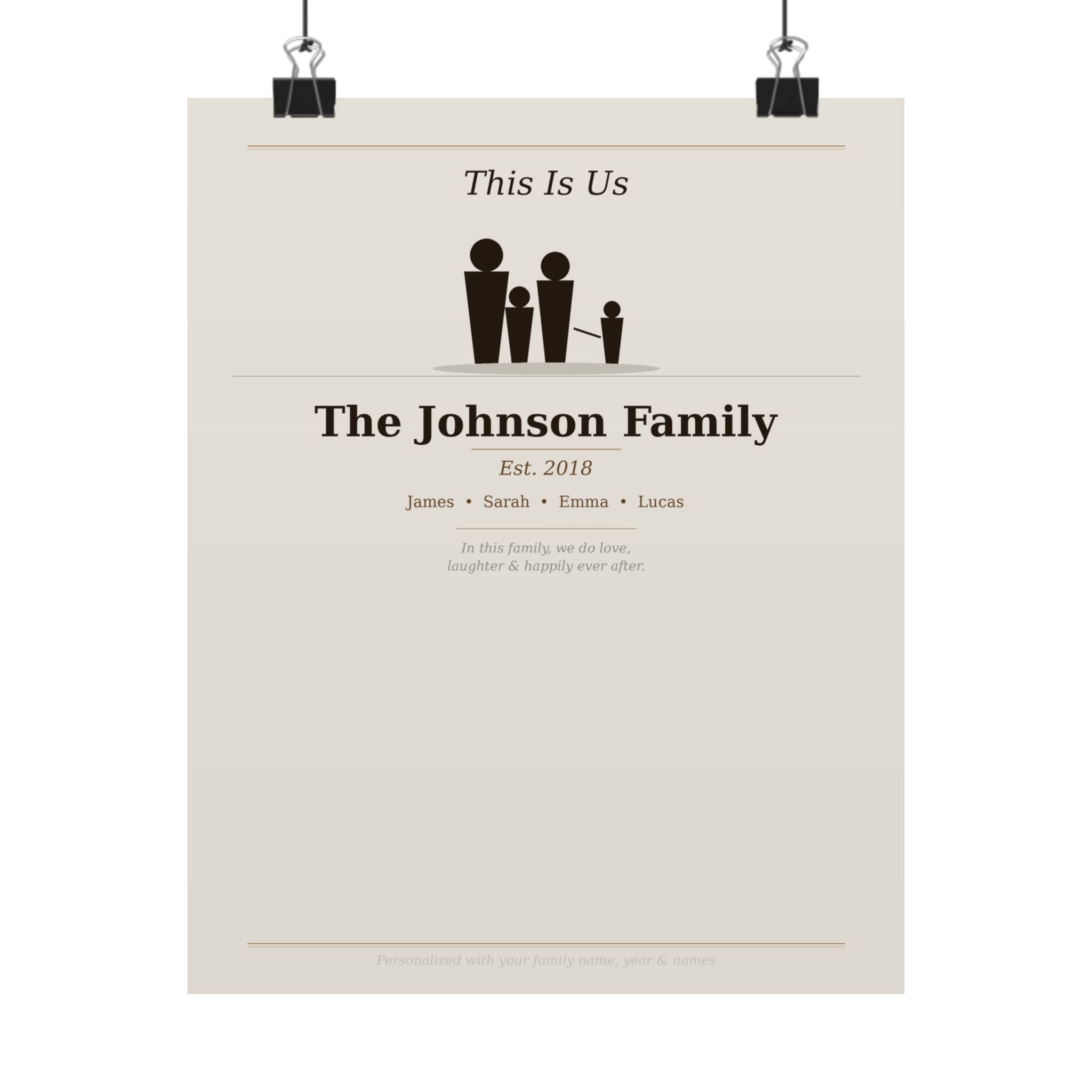Matte Vertical Posters