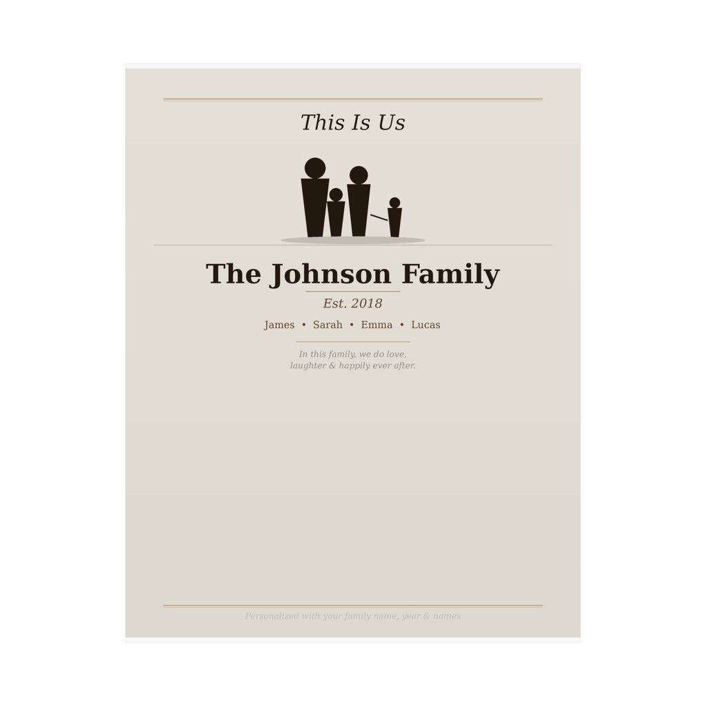 Matte Vertical Posters