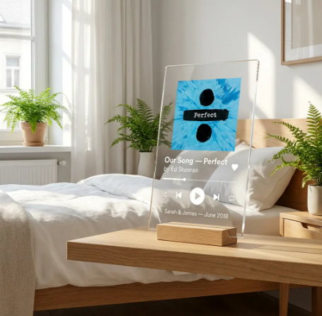 Our Song — Personalized Acrylic Music Display Gift for Couples