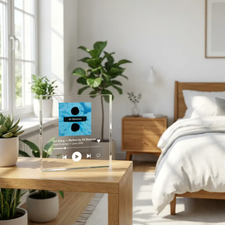 Our Song — Personalized Acrylic Music Display Gift for Couples